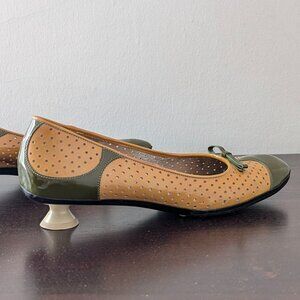 Vintage Prada Women's shoes with unique kitten heels - size 8 / European 38